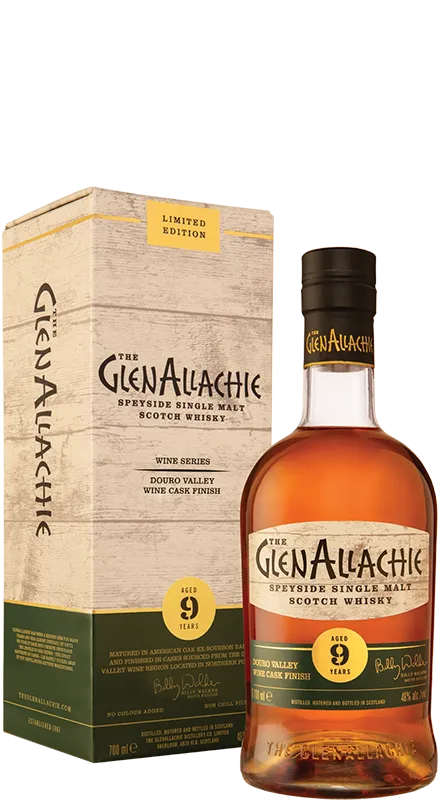 GlenAllachie 9 Ani Douro Valley Finish Single Malt Whisky 0.7L